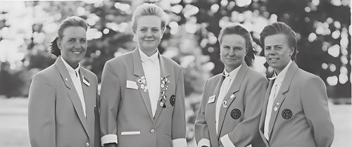 Pia Nilsson, Jennifer Allmark, Asa Gottmo, Annika Sorenstam